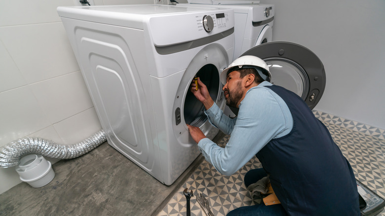 American Canyon washer- dryer installation